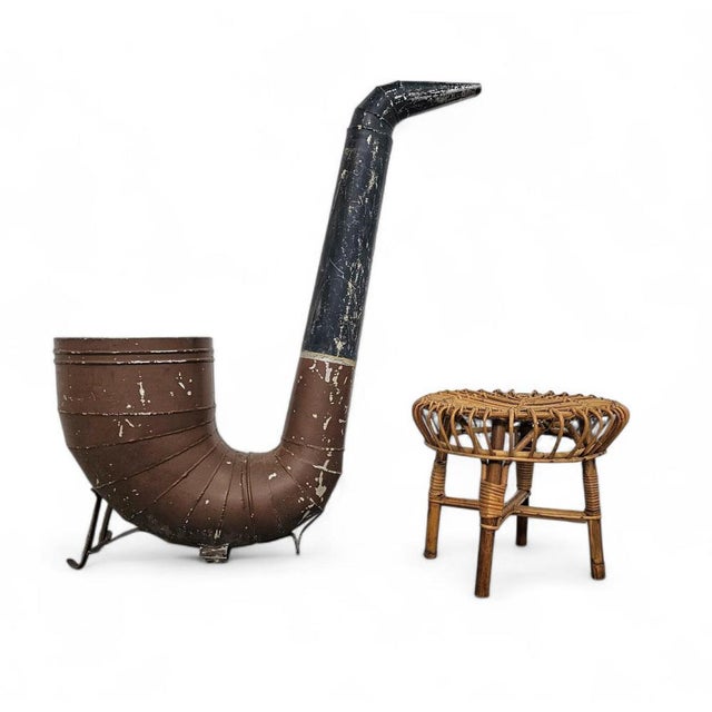 XXXL Zinc Pipe Height 105 Width 100 Depth 33 cm