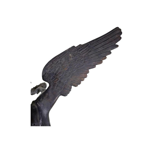 Bronze Sculpture Winged Victory of the Grand Tour Era, 1860s For Sale - Image 12 of 16
