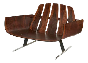 Brazilian Rosewood Lounge Chair by Jorge Zalszupin