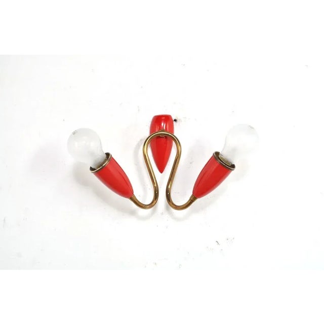 Vintage Sputnik Spider Wall Light, 1950s For Sale - Image 4 of 7