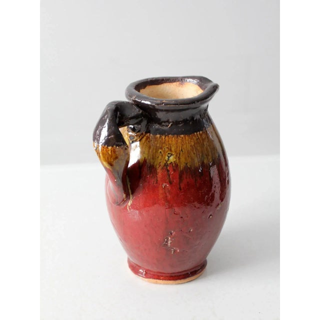 Vintage Studio Pottery Pitcher For Sale - Image 11 of 13