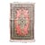 Silk Vintage Pink Turkish Rug - 1'8" x 2'5" For Sale