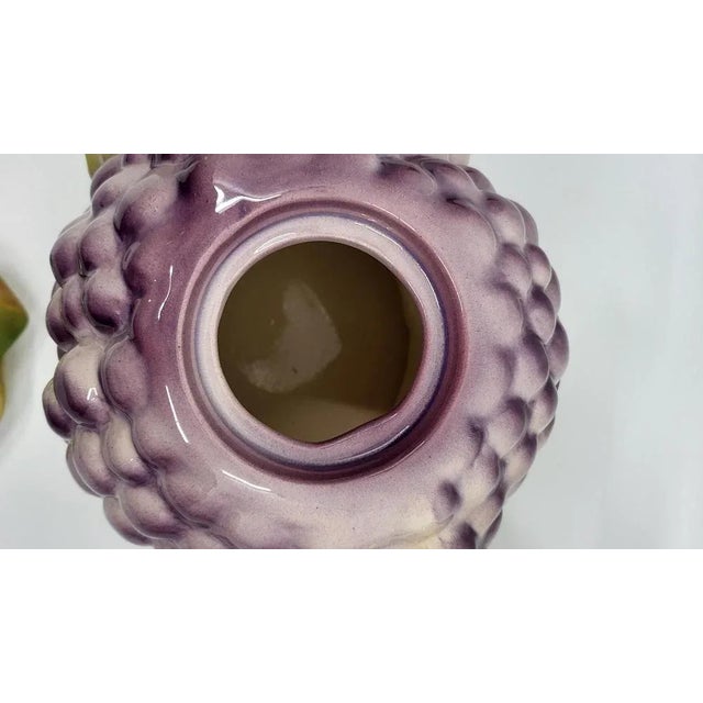 Purple French Teapot from Saint Clément, 1950s For Sale - Image 8 of 12