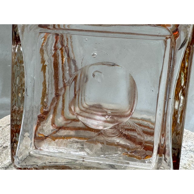Large Sculptural Murano Glass Vase attributed to Fulvio Bianconi for A.V. Mazzega, Italy, 1950s For Sale - Image 8 of 12