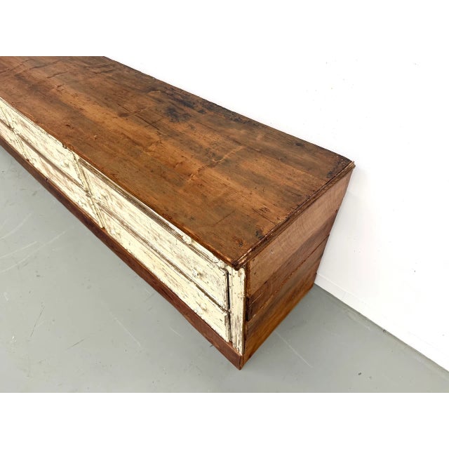 Large Antique Haberdashery Cabinet, 1900s For Sale - Image 14 of 18