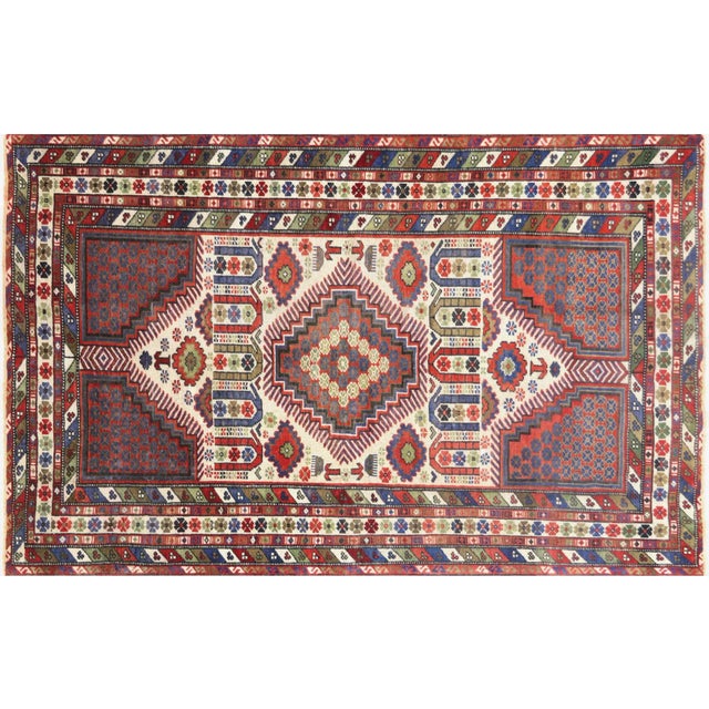 Textile 1960s Turkish Oushak Rug For Sale - Image 7 of 7