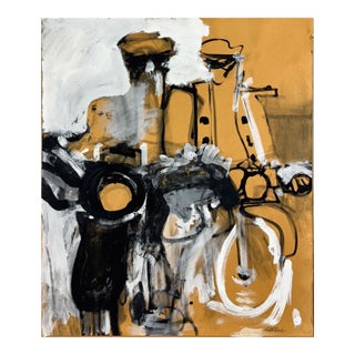 Charles Littler Mixed Media on Paper Painting For Sale