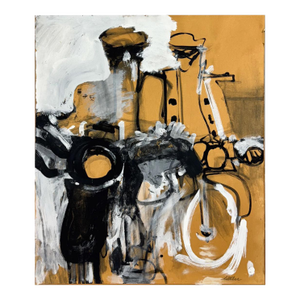Charles Littler Mixed Media on Paper Painting