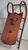 19th century original painted and decorated sled from New England. Stamped/Signed By the maker under the body. In Very...