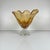 1970s Amber-Colored Murano-Style Glass Bowl, 1970s For Sale - Image 5 of 14