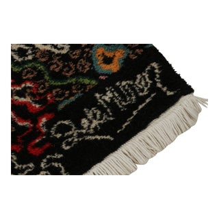 Signed Vintage Zeki Müren Art Deco Rug, With Abstract Patterns, From Rug & Kilim For Sale