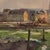 Antique Oil Painting on Canvas by Victor Fermans 'Winter Village Landscape' For Sale - Image 11 of 16