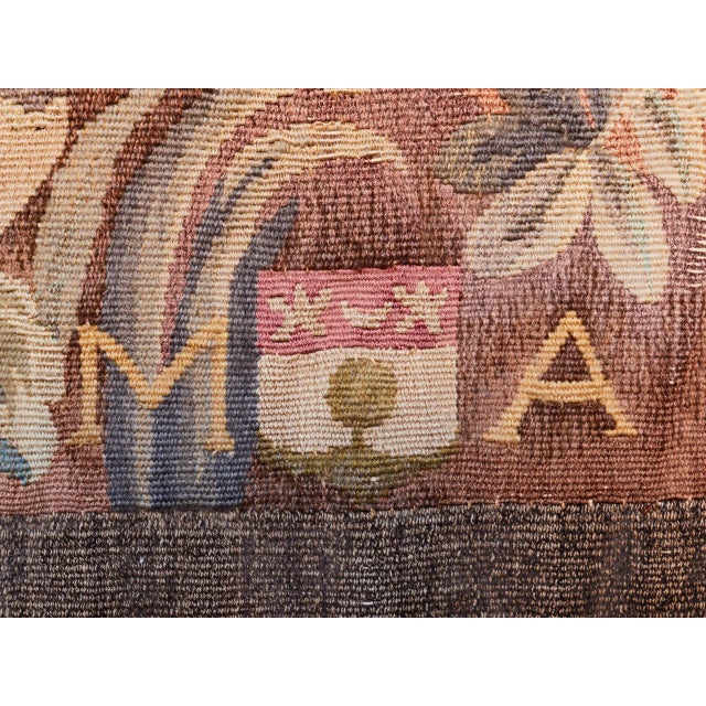 19th Century Deer Hunt Wall Tapestry For Sale - Image 9 of 10