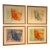 Set of 4 Signed and Numbered Yvonne Muller Abstracts For Sale