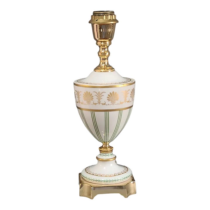 Giulia Mangani イタリア製　　スタンドライト　アンティーク 20th-Century Mangani Porcelain Table Lamp with Sculpted