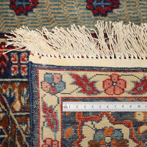 Textile Vintage Indian Jaipur Rug For Sale - Image 7 of 8
