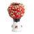 Modern Head Vase Sculpture with Peppers, Ceramiche D'arte Dolfi For Sale - Image 3 of 12