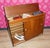 Mid-Century Walnut Shoe Cabinet with Folding Compartment Chest of Drawers For Sale - Image 9 of 11