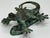 American Bronze Gecko Door Knocker, in the Manner of Oscar Bach, Circa 1915 For Sale - Image 11 of 18