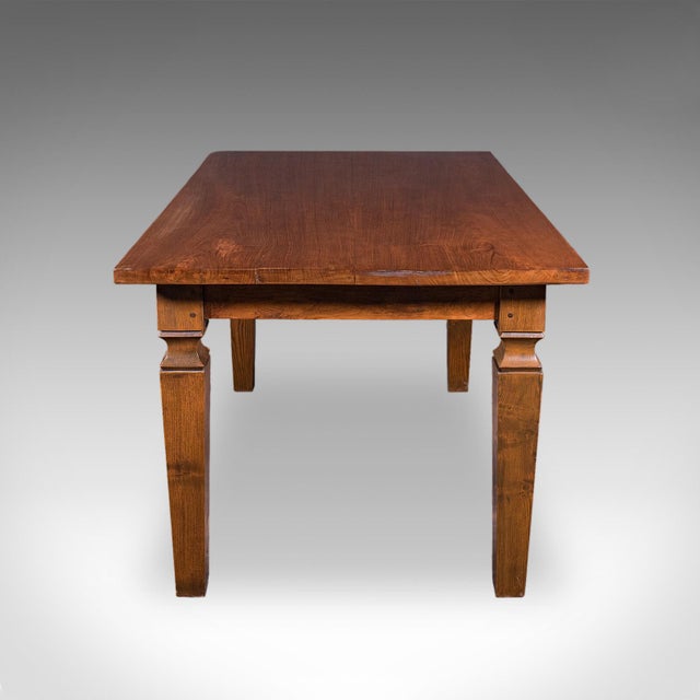 1900 - 1909 Antique Kitchen Diner Table, English, Walnut, Four Seat Dining, Edwardian, 1910 For Sale - Image 5 of 11