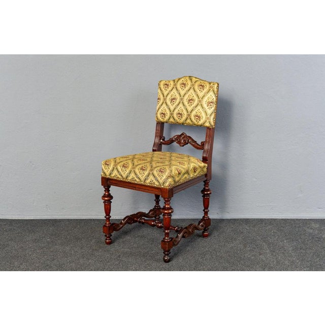 Small Vintage Desk Chair For Sale - Image 3 of 17