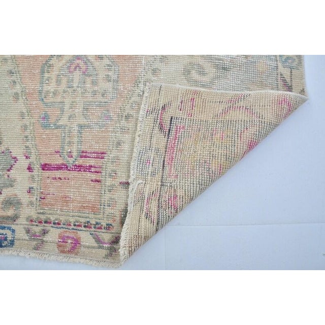 1960s Anatolian Vintage Madallion Carpet For Sale - Image 5 of 10