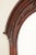 Late 20th Century Late 20th Century Carved Mahogany Arched Wall Mirror For Sale - Image 5 of 13