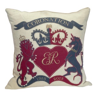 Jan Constantine Diamond Jubilee Pillow For Sale