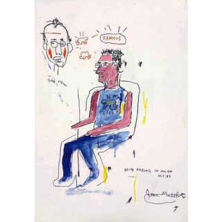 Basquiat Keith Haring Poster For Sale