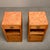 French Art Deco Oak and Marble Nightstands, 1930s, Set of 2 For Sale - Image 9 of 15