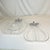 1980s 1980s Vintage Lucite & Metal Apple & Pear Divided Serving Dishes - Set of 2 For Sale - Image 5 of 10