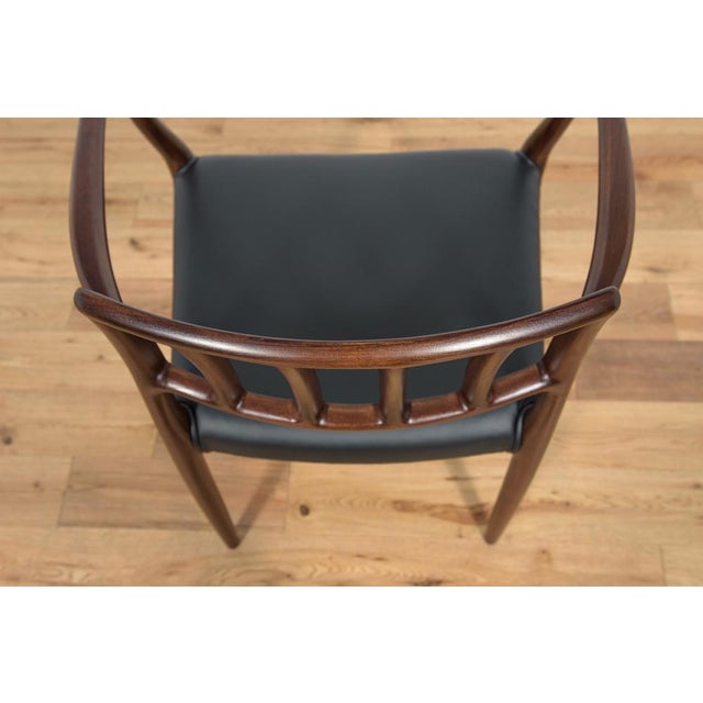 Mid-Century Danish Teak Dining Chairs Model No. 83 by Niels O. Møller for J.L. Møllers Furniture Factory, 1970s, Set of 6 For Sale - Image 16 of 18