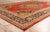 Red Late 19th Century Persian Sultanabad Rug, 09'06 X 13'03 For Sale - Image 8 of 10