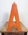 Large Vintage Yellow Iron Facade Letter A, 1960s For Sale - Image 10 of 11