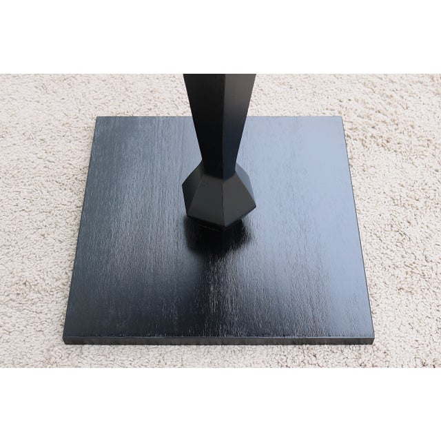 French Modern Hamilton Conte 28" Round Brankus Dining Table or Conference Table For Sale - Image 11 of 12