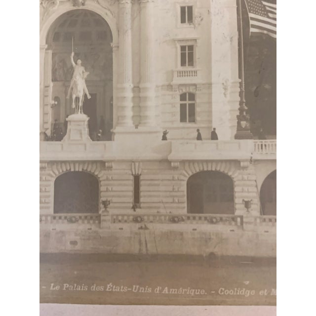 1900 Paris Exposition United States Pavilion Original Photograph For Sale - Image 4 of 7