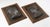 Patinated Metal Bas-Reliefs on Wooden Display Stand, 1800s, Set of 2 For Sale - Image 9 of 11