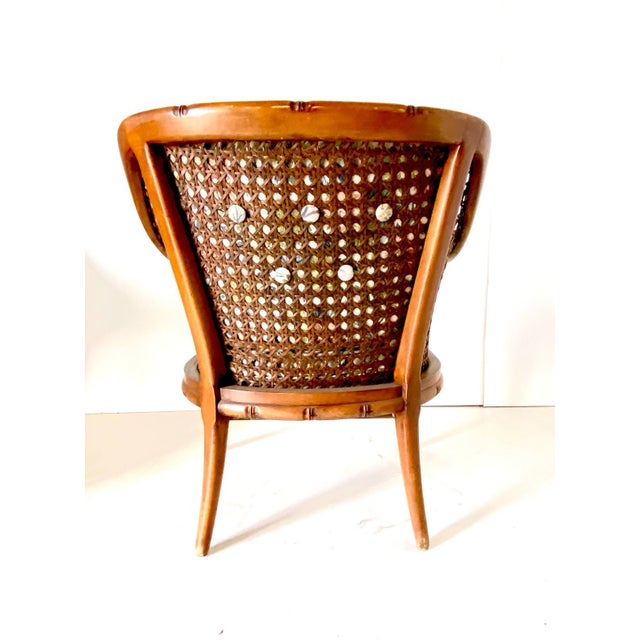 Living Room Set in Fake Bamboo and Rattan from Giorgetti Italia, 1970s, Set of 3 For Sale - Image 17 of 18