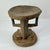 Brown Early 20th Century Tabwa Figural Stool with Indigenous Repairs For Sale - Image 8 of 10