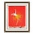 20th Century Applause Embossed Serigraph Erté For Sale