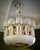 Murano Art Glass Brass and Ceramic Chandelier, 1950 For Sale - Image 10 of 11