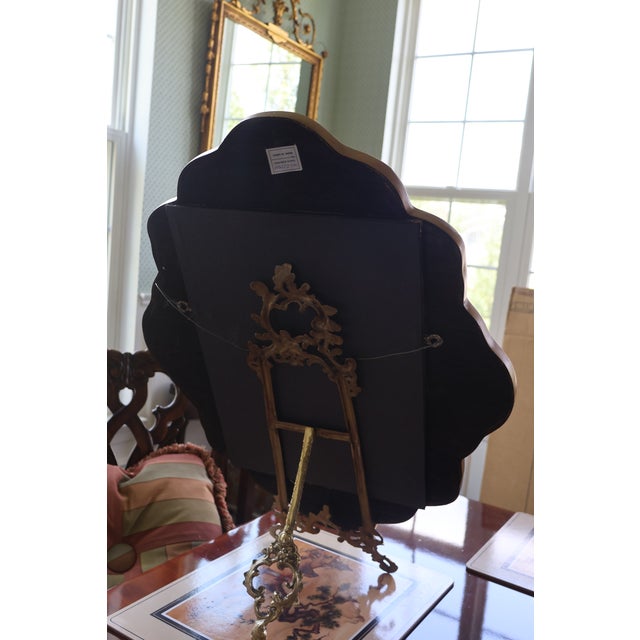 Vintage Robert M. Weiss Peruvian Reverse-Painted Wildlife Mirror For Sale - Image 16 of 18