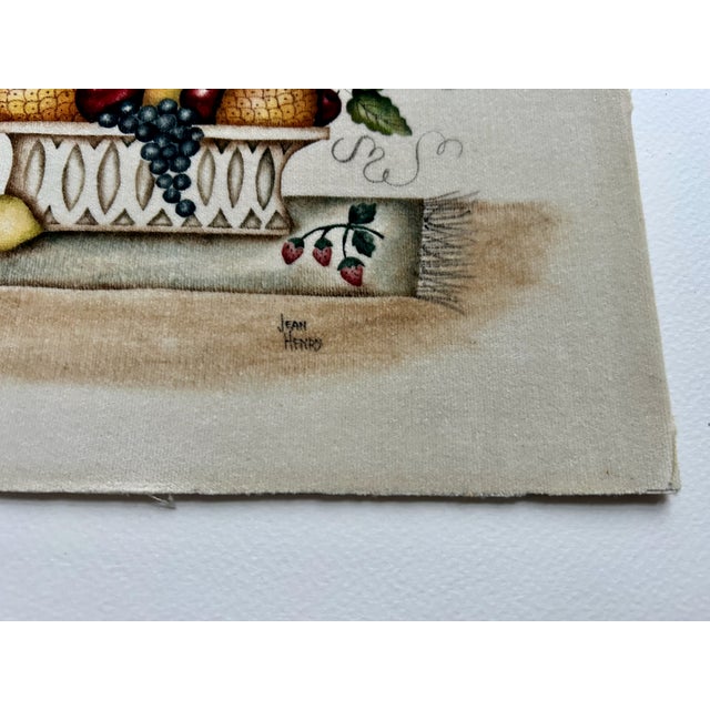 Mid Century Jane Henry Framed Theorem Painting For Sale - Image 11 of 17