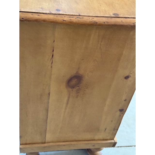 Antique Pine Two Over Two Drawers - Chest of Drawers From England For Sale - Image 15 of 18