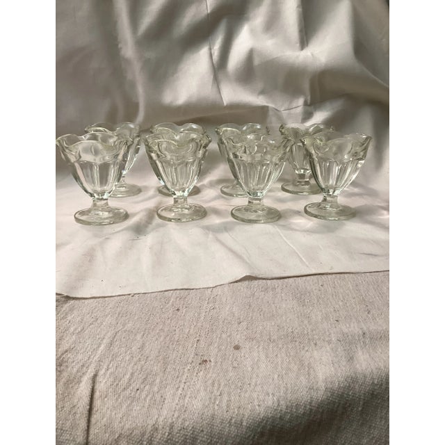 Traditional 1940s Vintage Soda Shop Glasses- Set of 8 For Sale - Image 3 of 3
