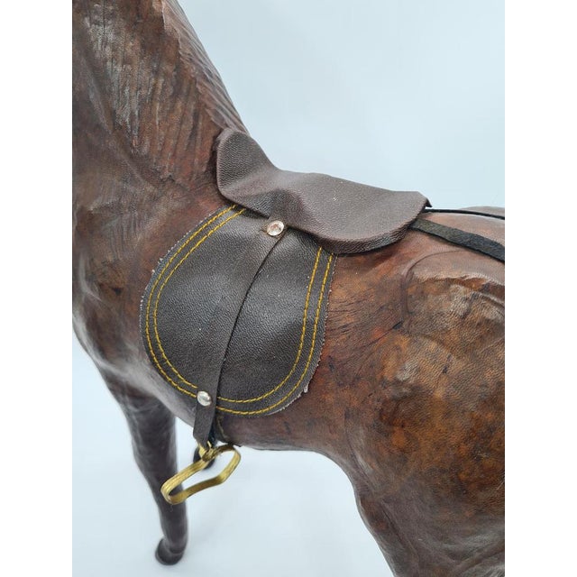 Horse Figurine with Leather, 1960s For Sale - Image 12 of 13