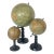 Set 3 Terrestrial Globes 2 by J.Forest & 1 English, 19Th. C. . For Sale