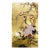 Luxury Hand Painted Gold Leaf Wallpaper With Crane & Plum Blossom Chinoiserie Design, Oriental Bird Wall Mural, Custom Designer Wallcovering For Sale