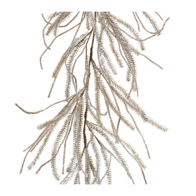 Transform your holiday decor with the shimmering elegance of our Glittered Pine Garland Set. Designed in a sophisticated...