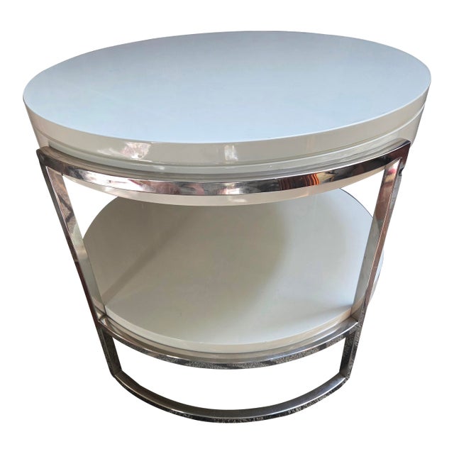 Mitchell Gold + Bob Williams Lawson Side Table For Sale